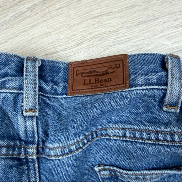 LL Bean Double L Comfort Waist Classic Fit Flannel-Lined Jeans Outdoor 38x32 - Picture 9 of 12